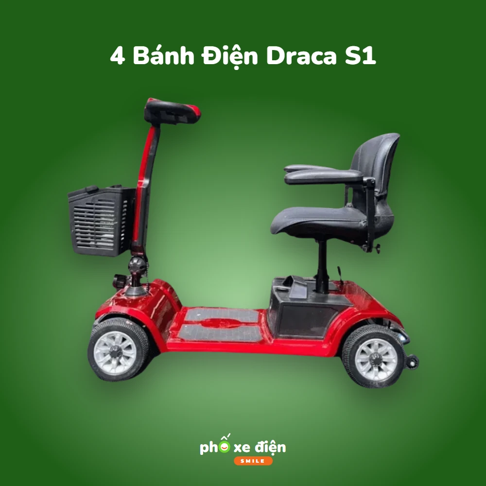 Xe 4 Bánh Điện Draca S1
