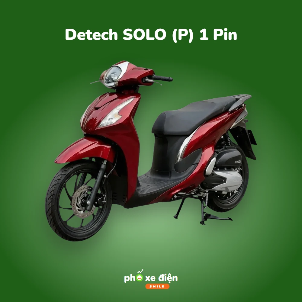 Xe Điện Detech SOLO (P) 1 Pin