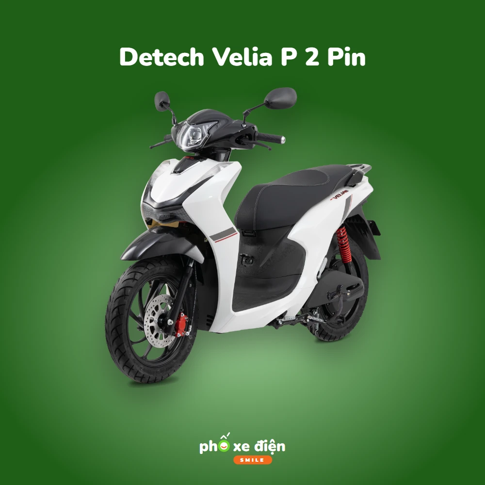 Xe Điện Detech Velia P 2 Pin