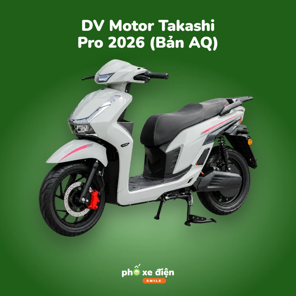 Xe Điện DV Motor Takashi Pro 2026 (Bản AQ)