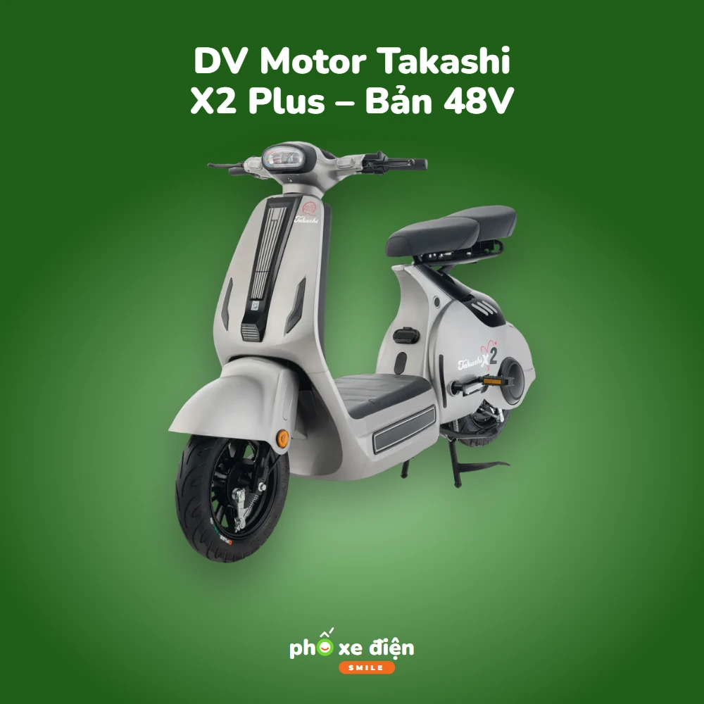 Xe Điện DV Motor Takashi X2 Plus – Bản 48V