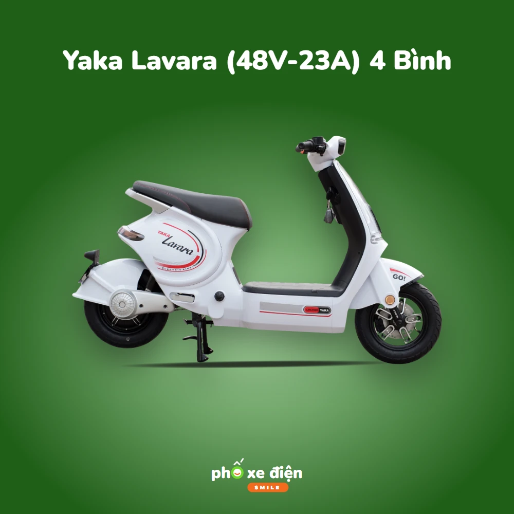 Xe Điện Hottrend Yaka Lavara (48V-23A) 4 Bình