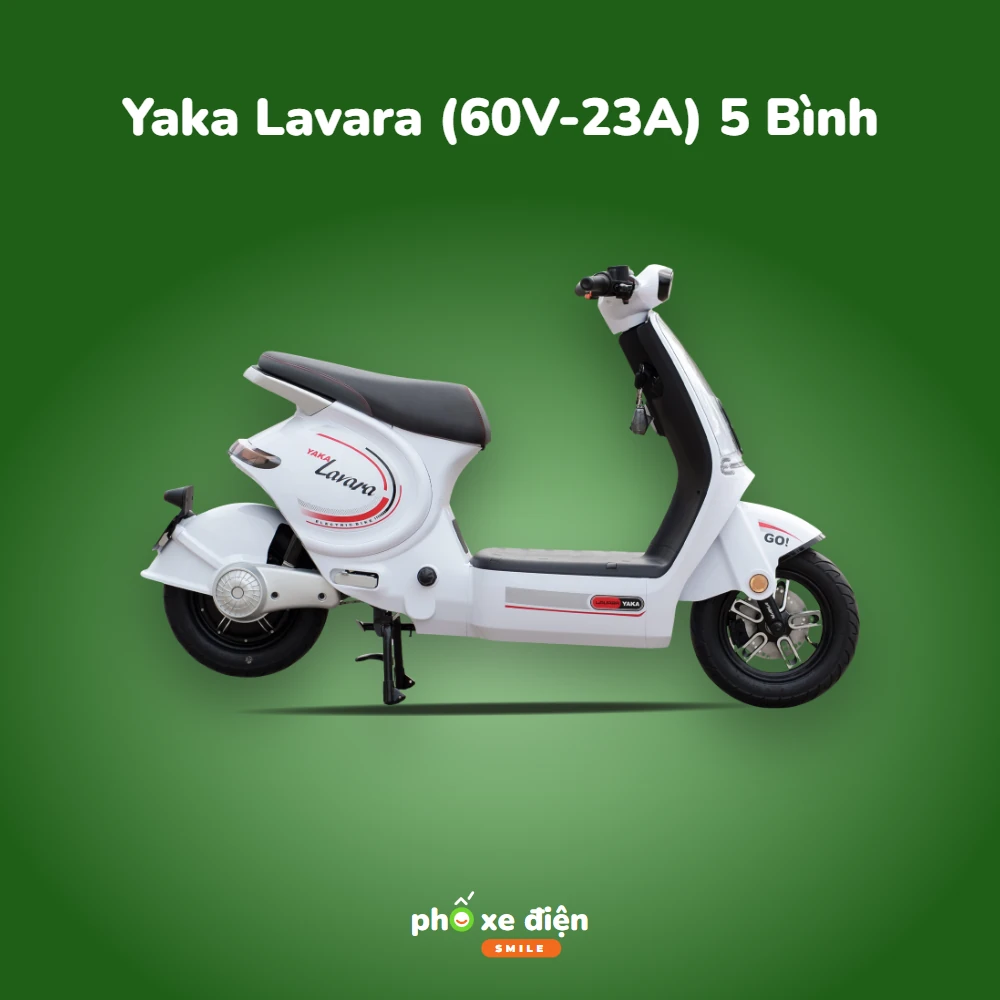 Xe Điện Hottrend Yaka Lavara (60V-23A) 5 Bình