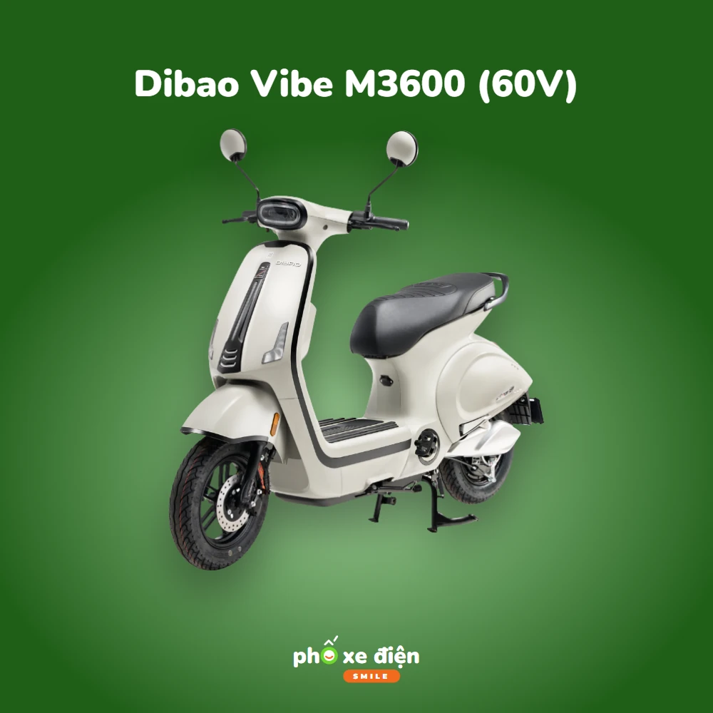 Xe Máy Điện Dibao Vibe M3600 (60V)