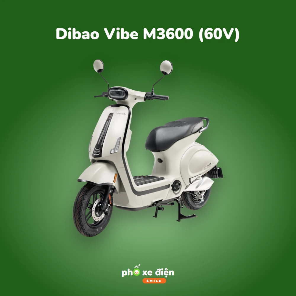 Xe Máy Điện Dibao Vibe M3600 (60V)