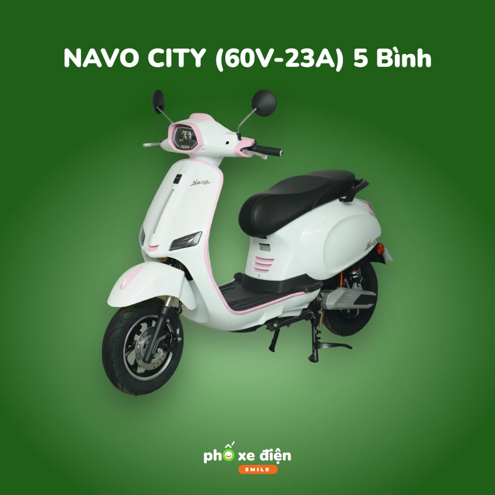 Xe Máy Điện NAVO CITY (60V-23A) 5 Bình
