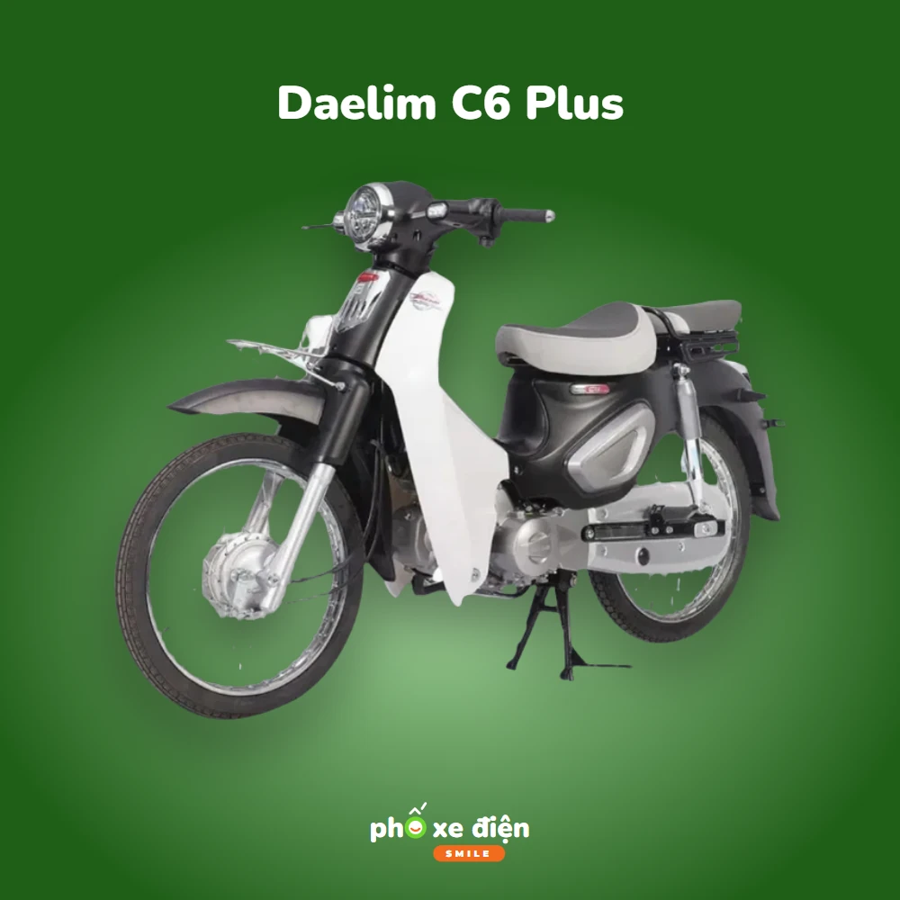 Xe Số 50cc Daelim C6 Plus
