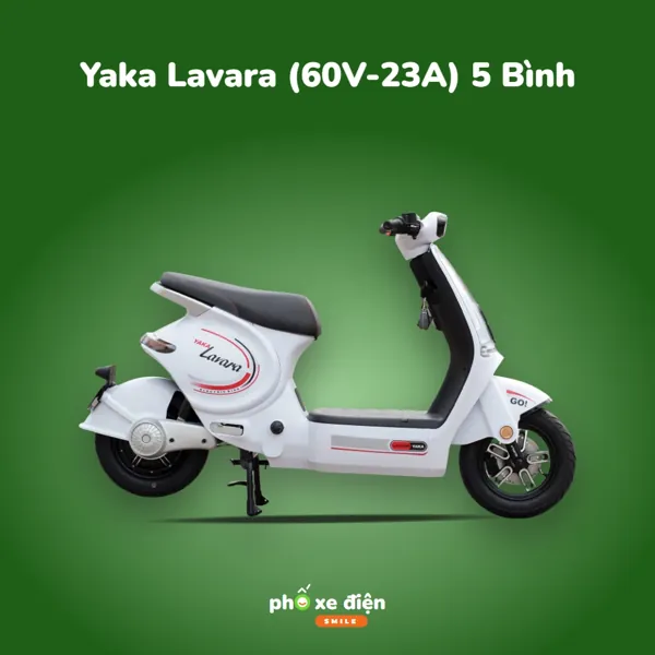 Xe Điện Hottrend Yaka Lavara (60V-23A) 5 Bình