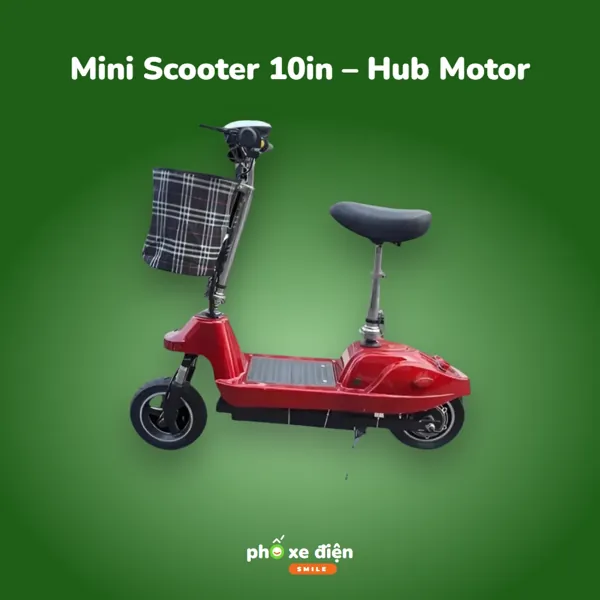 Xe Điện Mini Scooter 10in – Hub Motor