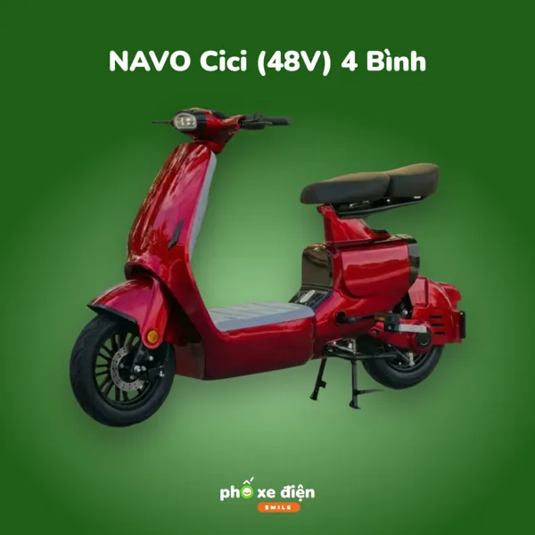 Xe Điện NAVO Cici (48V) 4 Bình