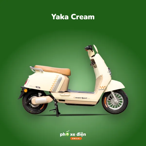 Xe Máy Điện Yaka Cream