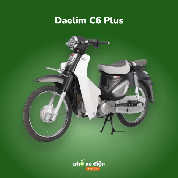 Xe Số 50cc Daelim C6 Plus