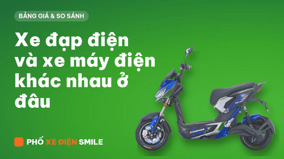 So sánh hai mẫu xe điện hai bánh theo thông số