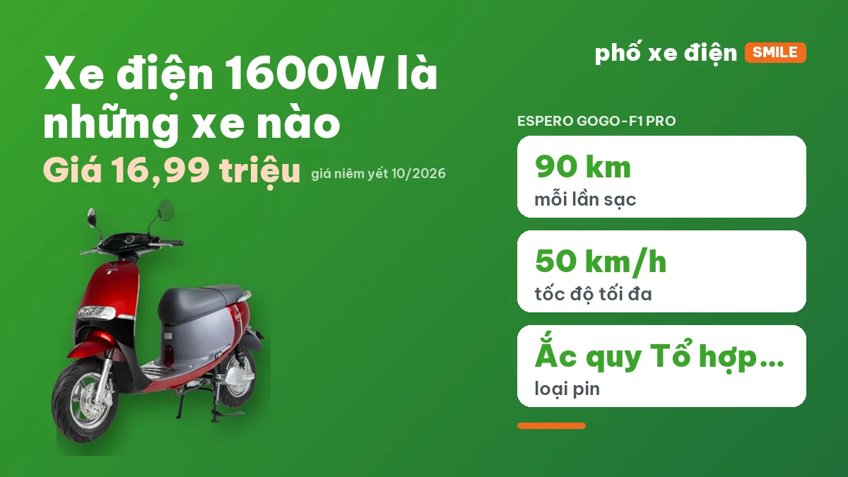 Xe điện 1600W tại cửa hàng