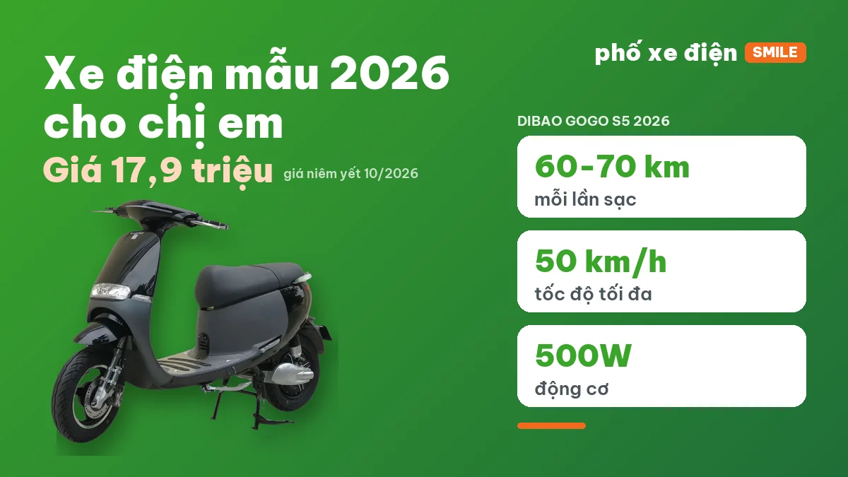 Xe điện mẫu 2026 Dibao Gogo S5, Tesla Chic, S-One và Takashi Noza One