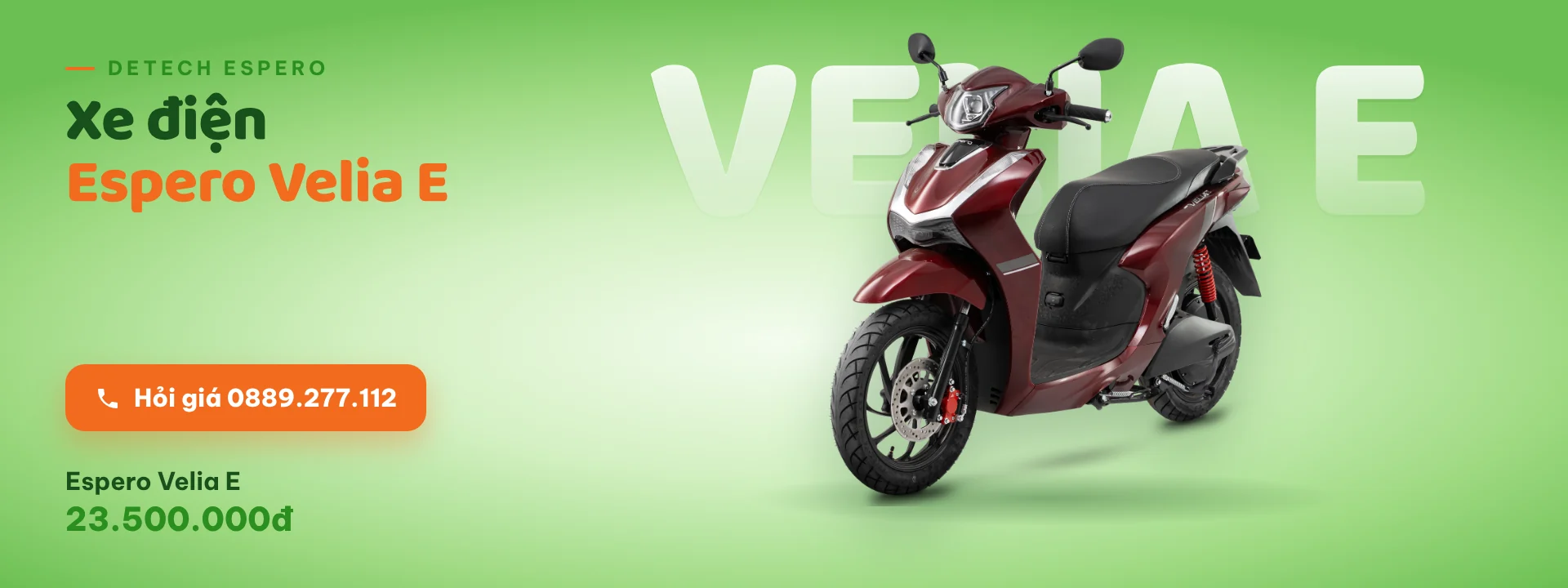 Espero: Velia E giá 23.500.000đ